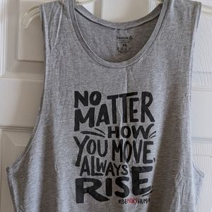 Reebok muscle tank grey XL